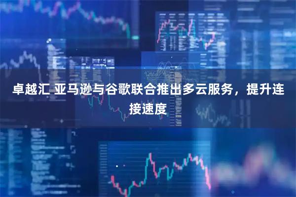 卓越汇 亚马逊与谷歌联合推出多云服务，提升连接速度